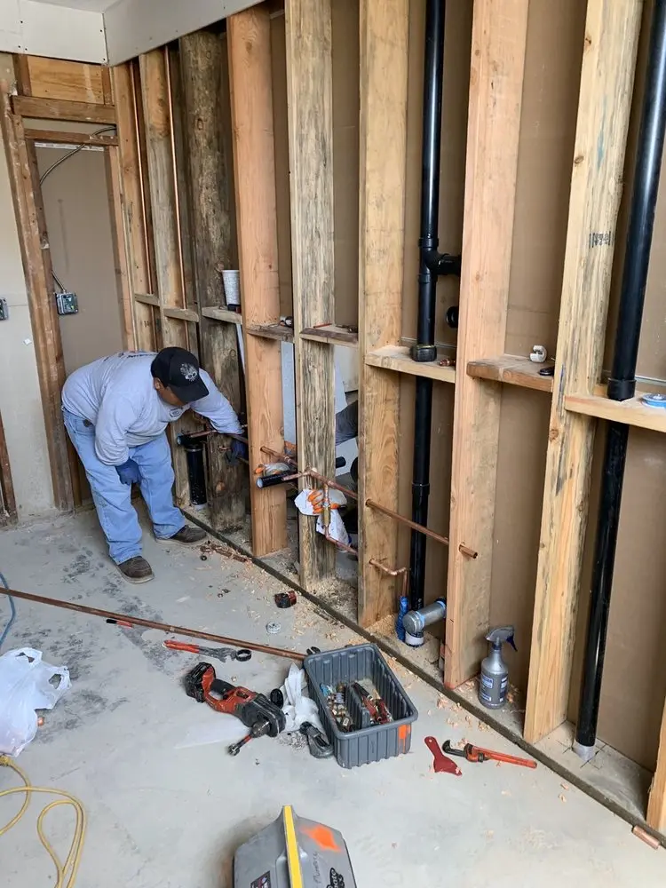 Commercial rough-in plumbing for Water Heater Replacement in Earlington
